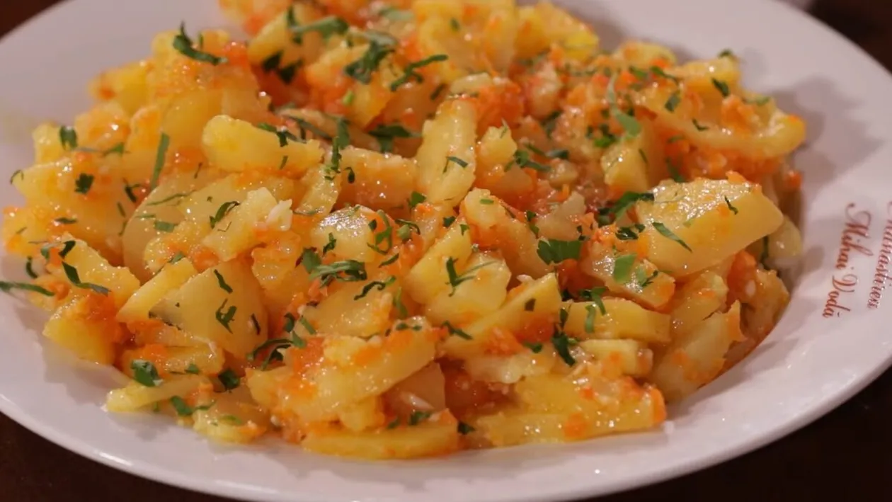 Cartofi de post „ca la București”, cu Maica Siluana: rețeta simplă de la Mânăstirea Mihai-Vodă