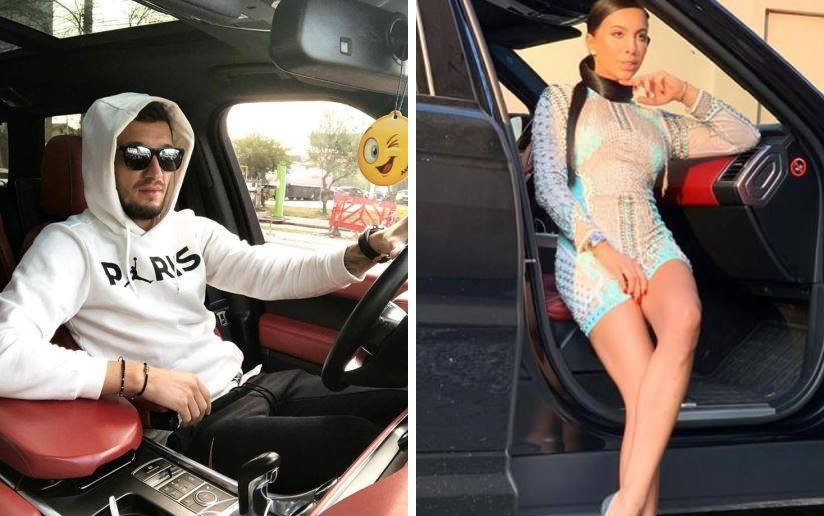 Mihai Costea nu are nimic împotrivă ca Adelina Nica să-i conducă mașină, mai ales că bruneta s-a și mutat cu el