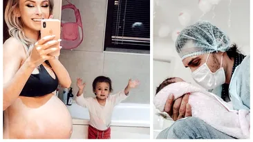 Sexy și spectaculoasă! Andreea Bălan și-a pozat abdomenul la 13 zile după ce a devenit mămică