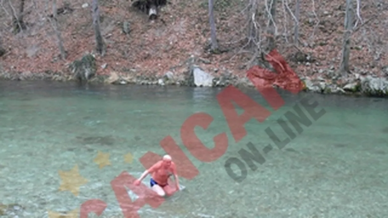 Caditele cu apa termala de la Herculane luate cu asalt de Craciun