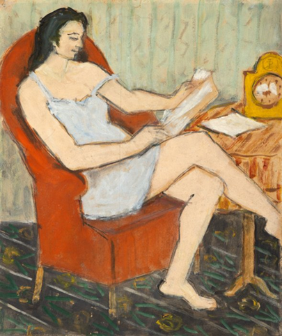 „Fotoliul roșu” (anii ’30), Theodor Pallady