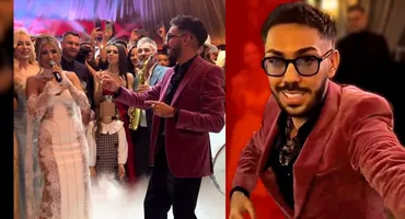 Armin Nicoară și Claudia Puican, petrecere de nuntă și botez în aceeași zi! Nașa și-a făcut intrarea cu elicopterul