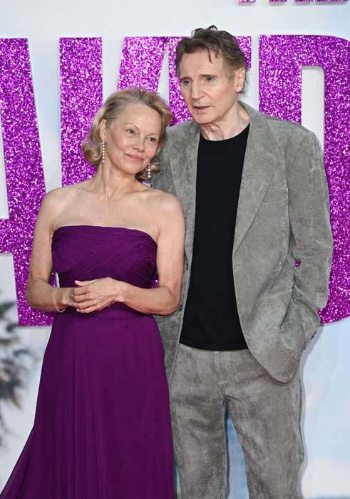 Pamela Anderson și Liam Neeson. sursă - hepta