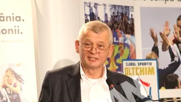 Oprescu, despre sustinerea echipei Oltchim Ramnicu Valcea: Nu este o actiune pentru Bucuresti sau pentru Ramnicu Valcea. Este un efort pentru Romania!