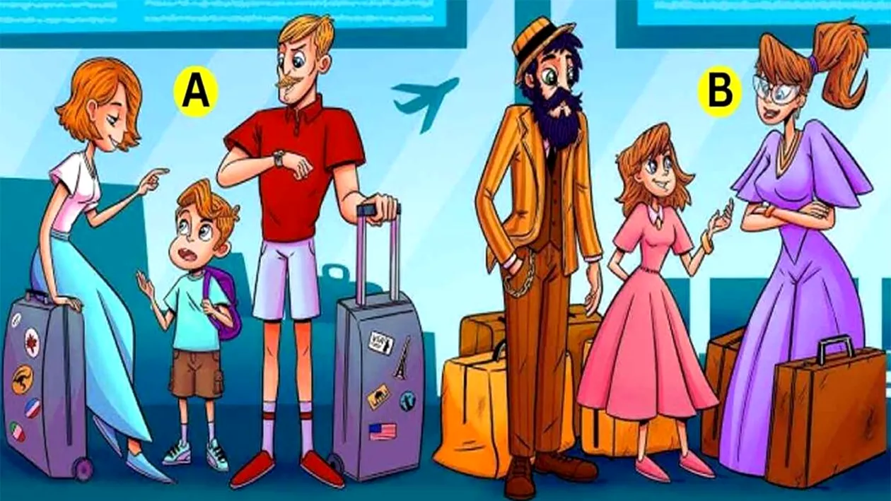 TEST IQ | Ești un geniu dacă îți dai seama care dintre aceste 2 familii este bogată și care e săracă