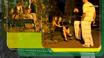 Alex Delea și celebrul frizer al vedetelor, la ”agățat”, noaptea pe bancă, în Herăstrău! Au luat-o în ”freză”! Cum i-au tratat ”pisicuțele”