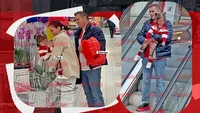 Micuța Eva Maria, vedetă în mall! Flick și soția lui au dat startul chiar de la intrare! Imaginile care vor emoționa orice cuplu