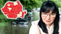 Meteorologii ANM, contraziși! Maria Ghiorghiu anunță că vine toamna în toată România: Ploi și vijelii