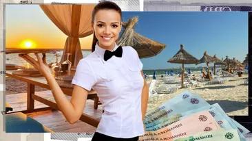 Cu cât este plătit un chelner în sezonul estival 2022? Care sunt cele mai bune joburi de pe litoral