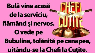 BANC | Bulă, Bubulina și emisiunea Chefi la Cuțite