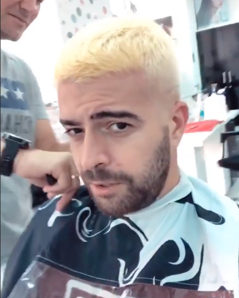 Speak a pierdut un pariu și s-a vopsit blond! Cum arată artistul