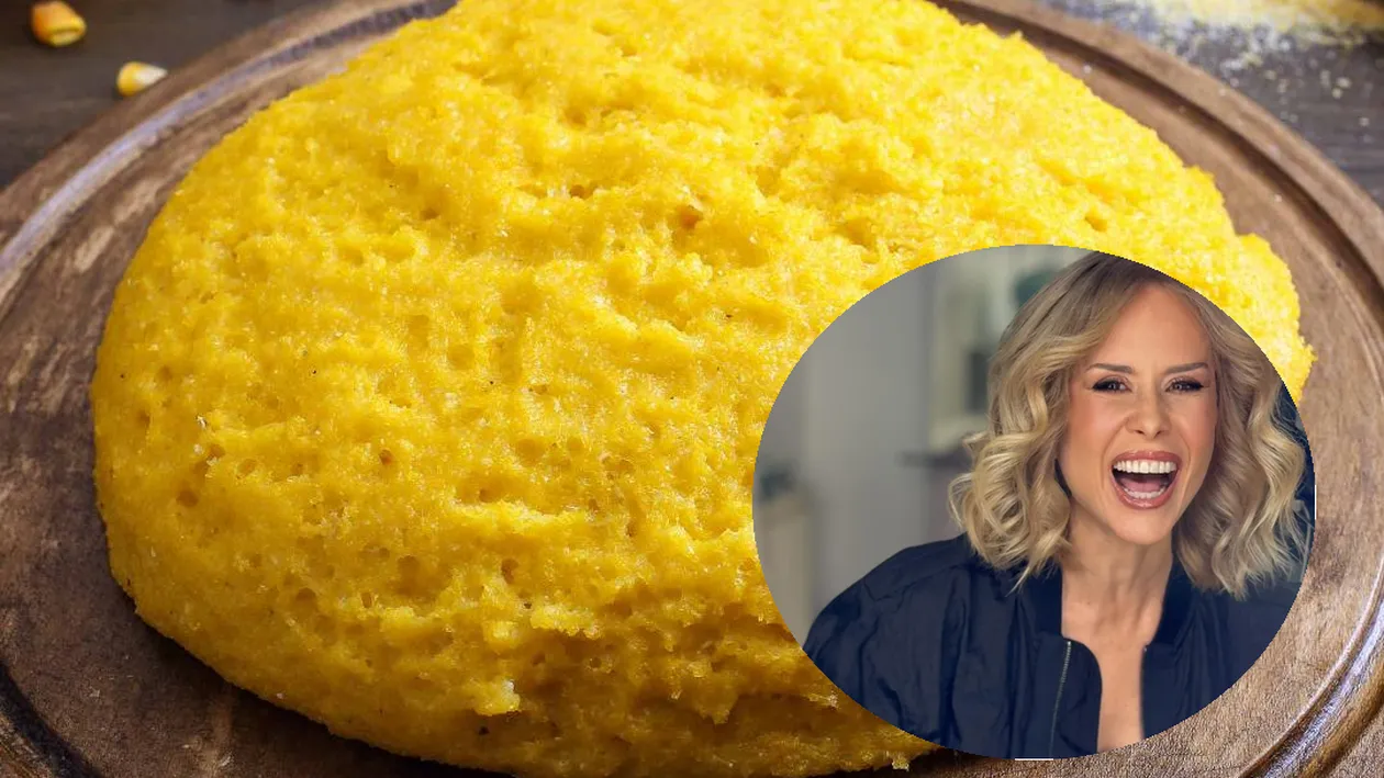 Deliciul tradițional recomandat de Mihaela Bilic într-o zi de iarnă! „Ce poate fi mai curat și mai gustos?” – mămăliga, alimentul simplu care hrănește sănătos
