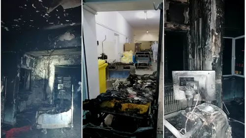 Care este cauza incendiului de pe secția ATI a spitalului din Piatra Neamț, unde 15 pacienți au murit! Ce arată expertiza specialiștilor