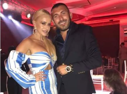 Anda Adam, alături de ”finul” Cristinel Goman