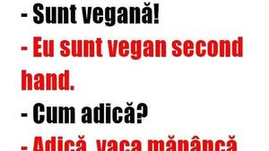 BANCUL ZILEI | Ce mănâncă, de fapt, un vegan "second-hand"