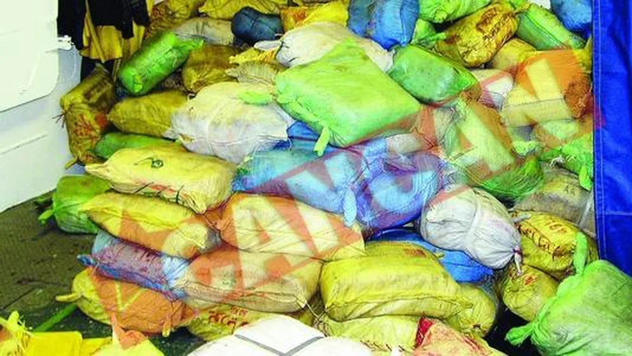 Droguri de un sfert de miliard de euro, capturate