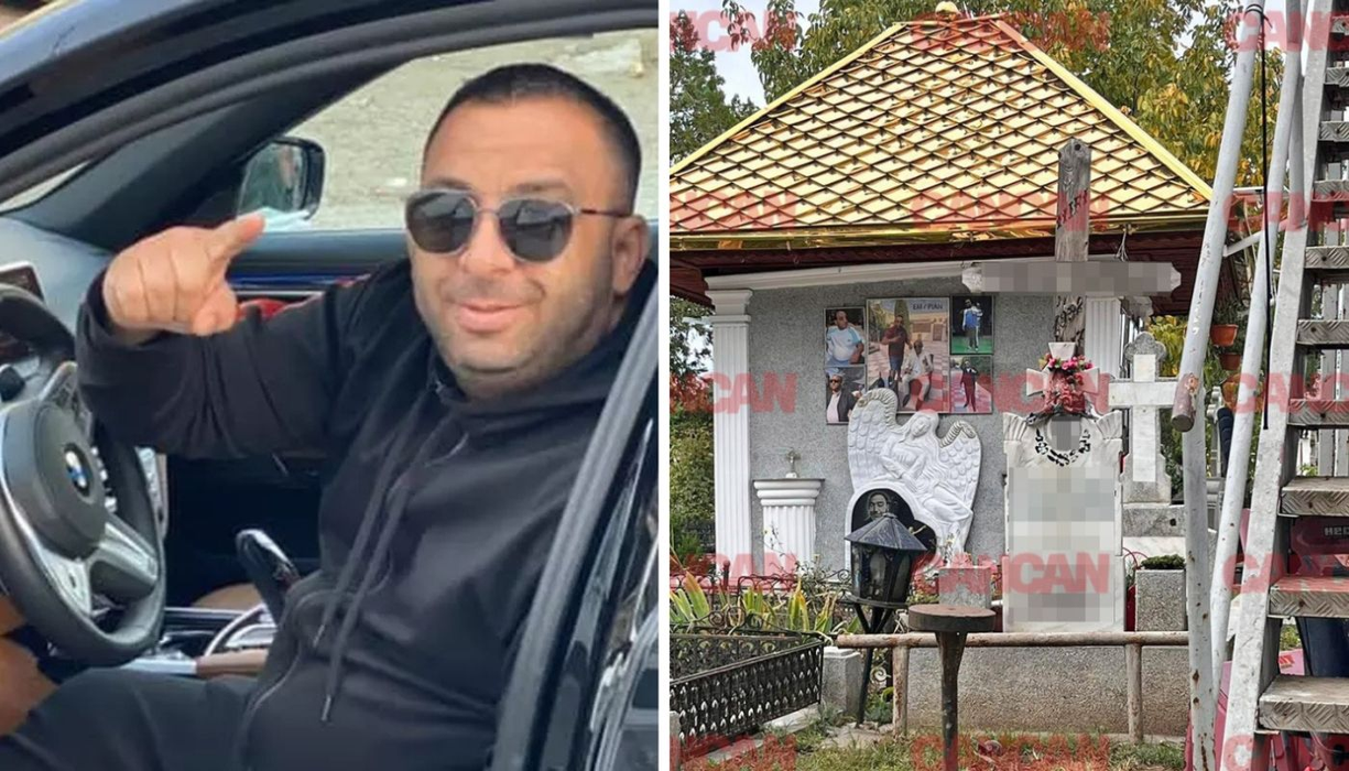 Cum arată cavoul lui Emi Pian, la 5 ani de la moartea sa. Sursa foto Facebook / CANCAN.ro