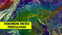 Avertizare ANM emisă duminică. Fenomene meteorologice foarte periculoase