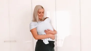 Diana Dumitrescu, motivul pentru care nu mai alăptează după aproape două luni de când a născut: A trebuit să îi dau biberon pentru că...