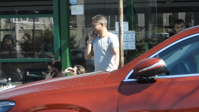 Cristian Boureanu s-a lăsat păgubaș și se îndreaptă către alt local (Foto: CANCAN.RO)