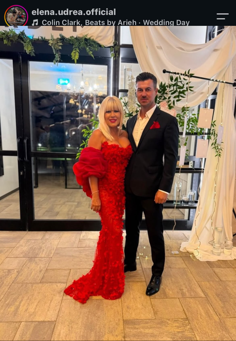 Elena Udrea și Adrian Alexandrov/ sursă foto: Facebook