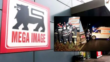 Mega Image a revenit cu un nou mesaj. Magazine închise după tragedia din Ialomița