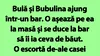 Bancul de marți | Bulă și Bubulina ajung într-un bar. O așează pe ea la masă și se duce la bar să îi ia ceva de băut
