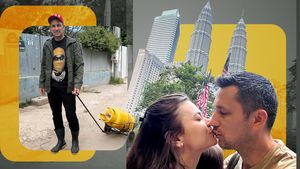 "Domnul Rimă", finanţat de tata socru?! N-are job de câțiva ani, dar e într-o vacanță continuă