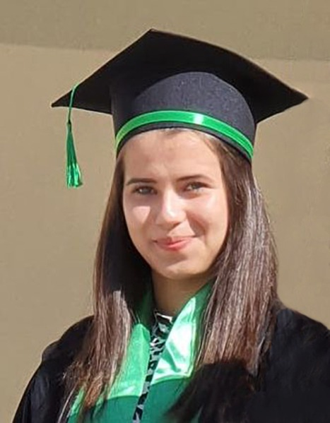 Andreea Morega plecase din locurile natale ca să studieze Medicina la Timișoara foto: Facebook