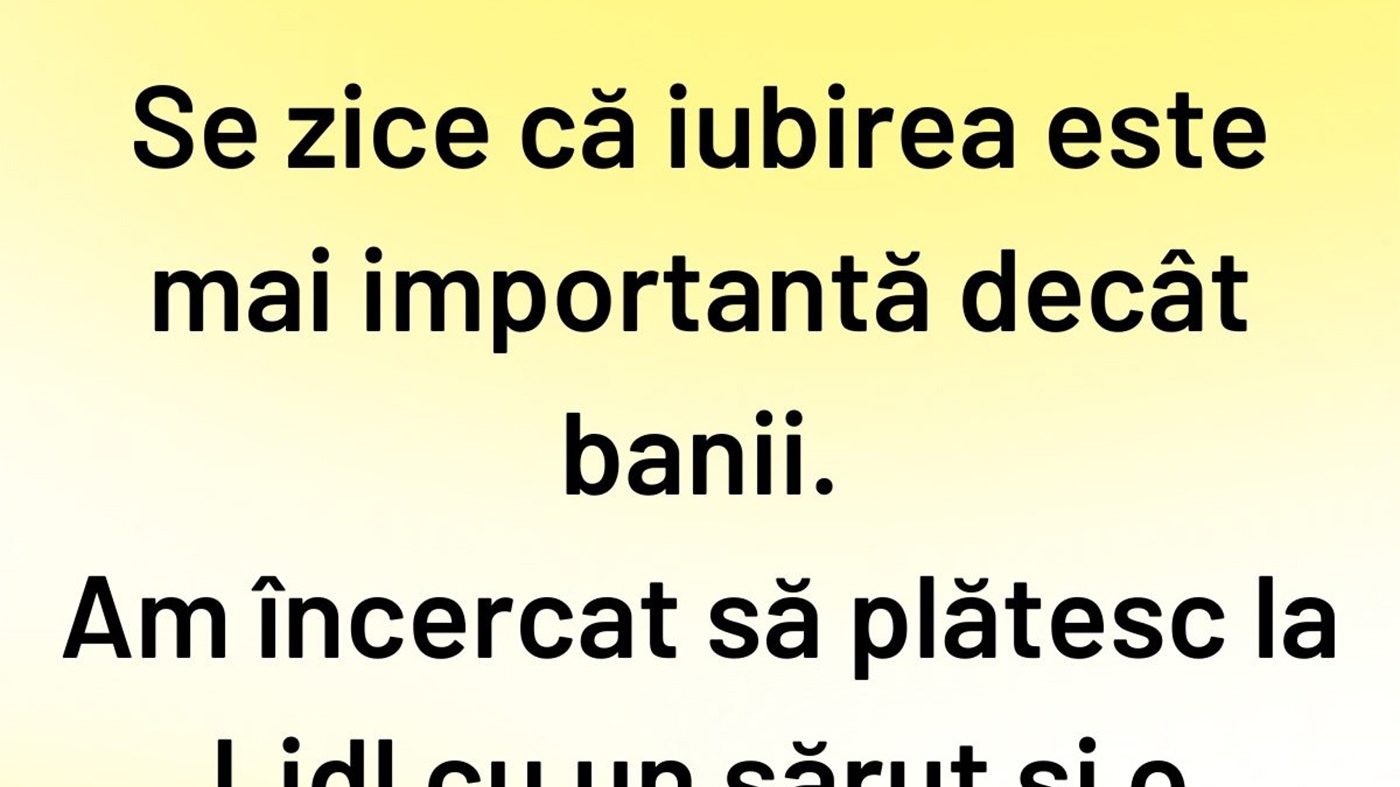 BANC | Este iubirea mai importantă decât banii? Experimentul LIDL