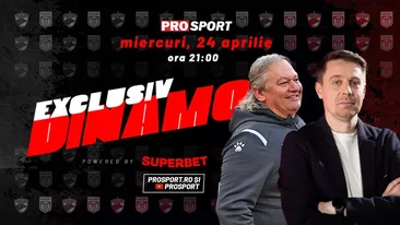 EXCLUSIV DINAMO, miercuri, de la ora 21. Invitat Dănuț Lupu, fost jucător în „Ștefan cel Mare” și oficial al CS Dinamo, în prezent team-manager la ACS FC Dinamo