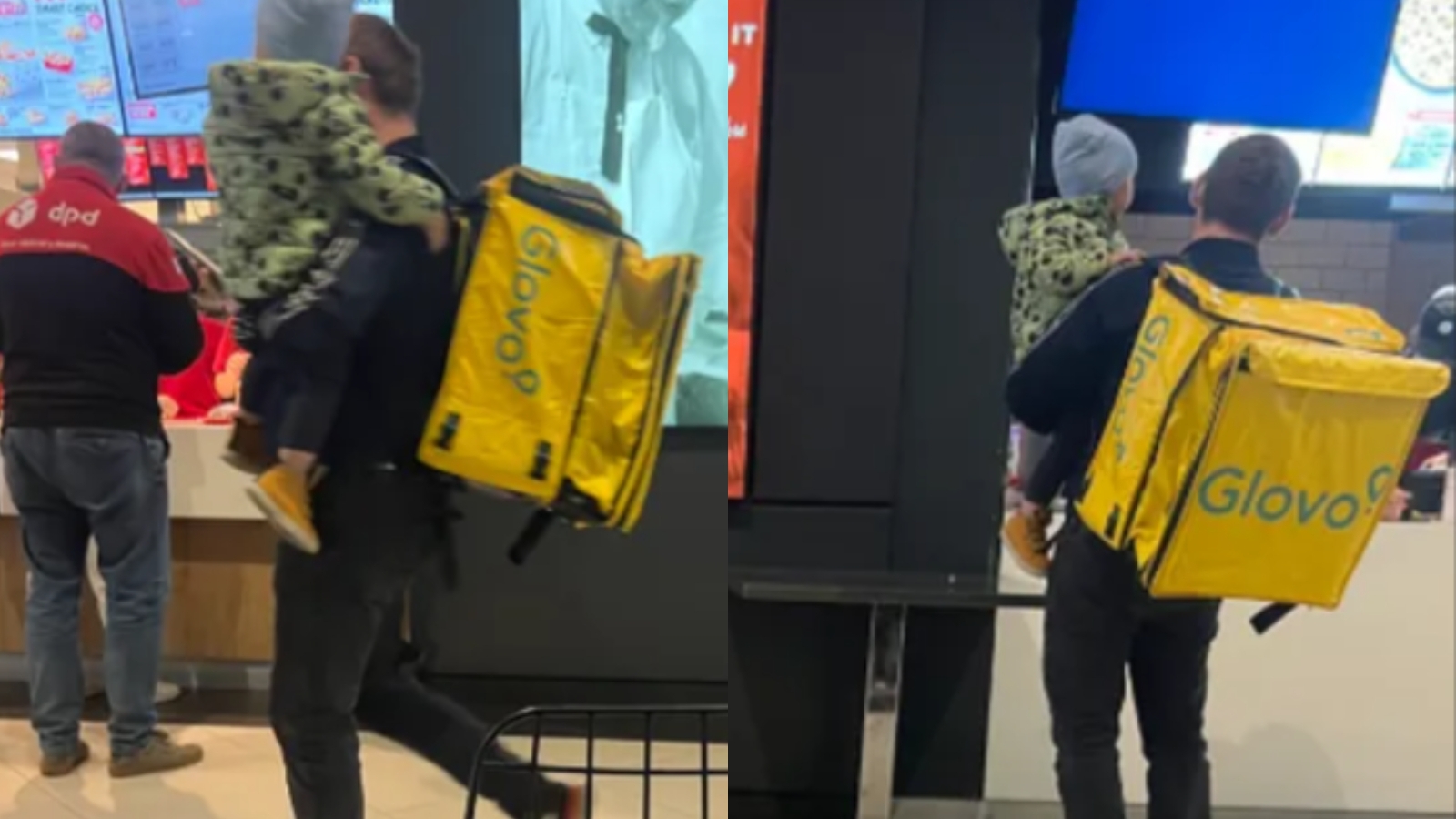 Curierul Glovo care a emoţionat tot internetul: "Merită o mărire de salariu"