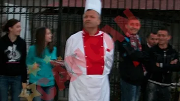 N'Doye a venit la Targu Jiu in papuci