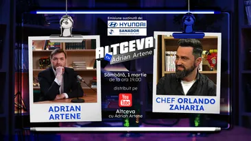 Chef Orlando Zaharia de la „Chefi la cuțite”, secrete și povești spuse la „Altceva cu Adrian Artene”