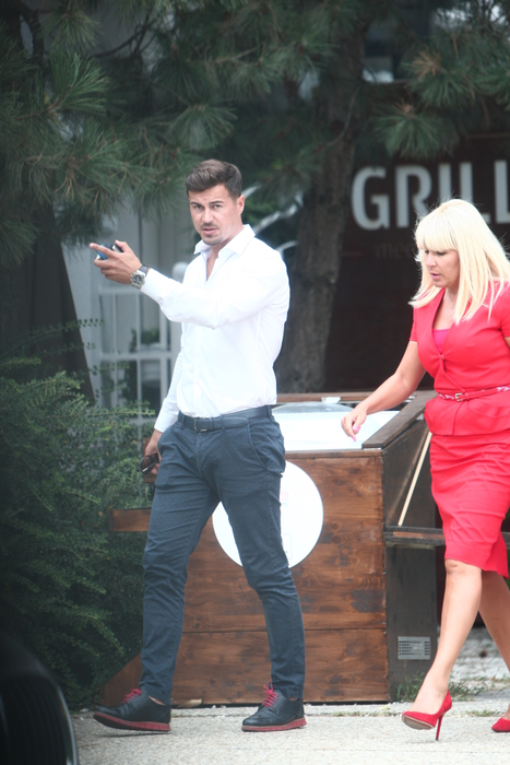 Elena Udrea şi iubitul ei, Adrian Alexandrov, au luat masa în oraş