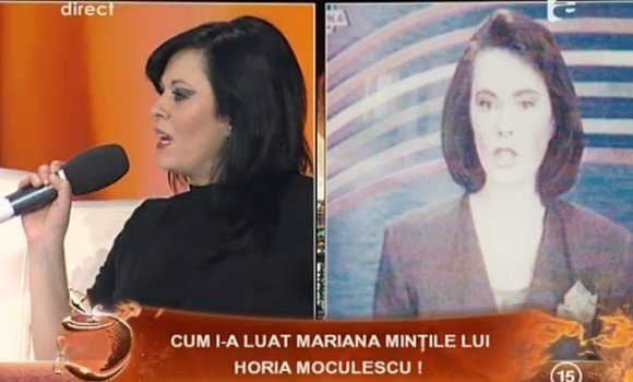 În tinerețe, Mariana a fost prezentatoare la Antena 1
