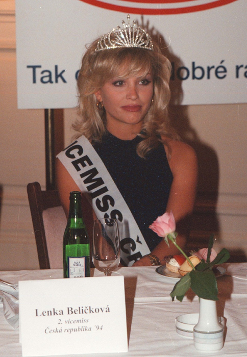 Lenka Belickova în 1997. Foto: Profimedia