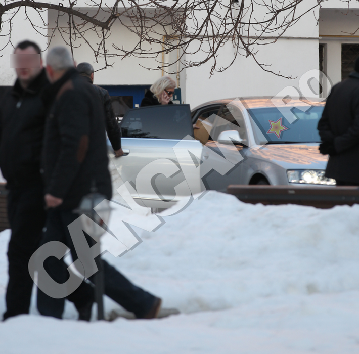 Aroganţă rar văzută şi un tupeu aparte. Văduva miliardarului Adamescu, păzită ca un preşedinte de stat!