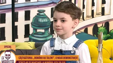 Rareș Prisacariu l-a lăsat mut de uimire pe Cătălin Măruță! Ce a putut să îi spună câștigătorul Românii au talent prezentatorului în direct, la TV