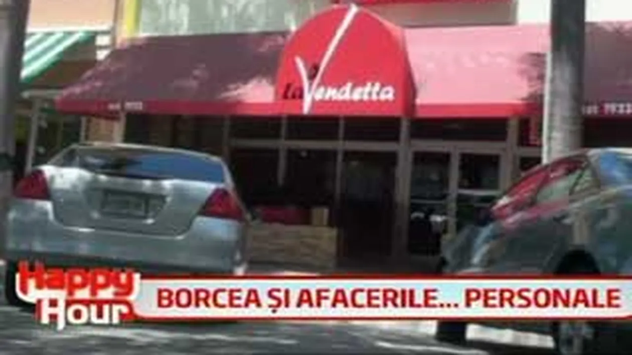 Uite cum arata restaurantul din Miami al lui Cristi Borcea! Fetele de masa sunt rosii!