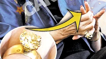 Christine Valmy, inel demn de bijuteriile coroanei. Regina Cosmeticelor poarta un diamant de sute de mii de euro