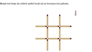 Crezi că eşti inteligent? Exercițiul cu beţe de chibrituri care înlocuiește testele IQ