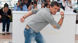 Antonio Banderas a facut show la premiera