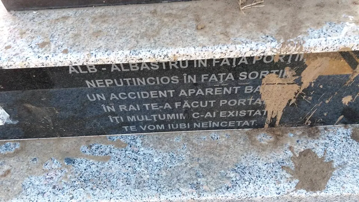 Mormântul fotbalistului Cristi Neamțu a fost vandalizat