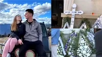 Imagini sfâșietoare! Ștefania și Ștefan sunt înmormântați împreună. Trebuiau să fie mire și mireasă, iar acum...