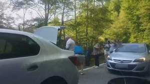 Imagini incredibile au fost surprinse de un vlogger pe Transfăgărășan. A oprit imediat mașina