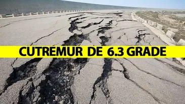 Cutremur de 6.3 grade! Unde a avut loc seismul și ce orașe au fost afectate