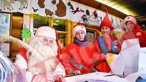 Mos Craciun: "E cea mai lunga scrisoare din viata mea!"