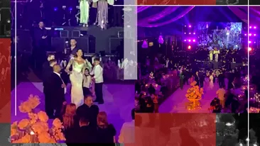 Imagini din interiorul mega petrecerii de la NUBA! Cum se distrează cuplul Salam și invitații lor!