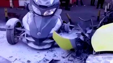 Accident teribil în București, după ce un bărbat a făcut infarct la volan. Bilanțul victimelor